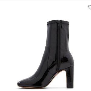 NWOT Call it Spring Black Patent Dress Boots